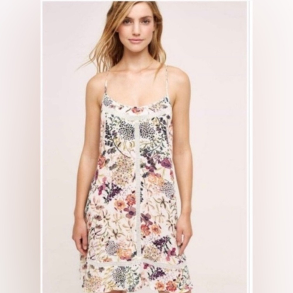 Anthropologie Eloise Floral Dress - Small